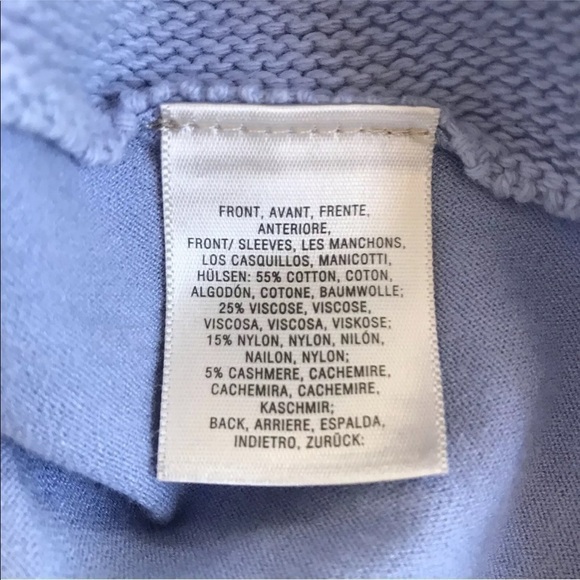 Knitted and Knotted Anthro Purple V Neck Sweater - Picture 6 of 8